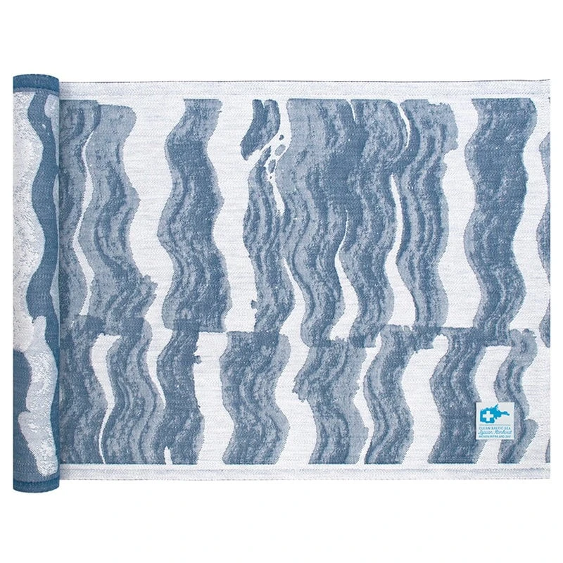 Lapuan Kankurit Aallonmurtaja Laudeliina 46 X 150 Cm, Valkoinen - Sininen 3 Lapuan Kankurit Aallonmurtaja Laudeliina 46 X 150 Cm, Valkoinen - Sininen