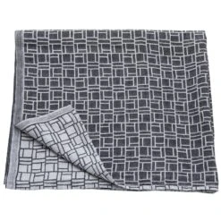 Johanna Gullichsen Piazzetta Kylpypyyhe, Musta