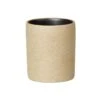 Ferm LIVING Bon Accessories Pieni Kuppi, Hiekka - Musta Lasitus