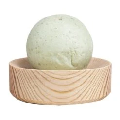 Hetkinen Suolasaippua Ja Alusta, Pyöreä, Eukalyptus - Sitruuna