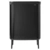 Brabantia Bo Laundry Bin Hi Pyykkikori, 2 X 45 L, Mattamusta