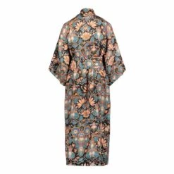 Klaus Haapaniemi & Co. Schizostylus Yukata Aamutakki, Pellava -Frama Myymälämyynti 19032 Schizostylis Linen Yukata Back sourcerole