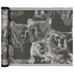 Lapuan Kankurit Otso Laudeliina 46 X 150 Cm, Pellava - Musta