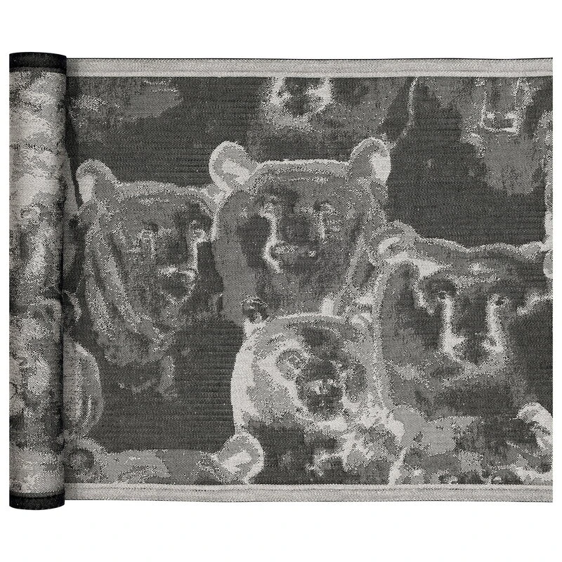 Lapuan Kankurit Otso Laudeliina 46 X 150 Cm, Pellava - Musta 3 Lapuan Kankurit Otso Laudeliina 46 X 150 Cm, Pellava - Musta