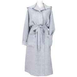 Lapuan Kankurit Terva Kylpytakki Hupulla, Valkoinen - Harmaa