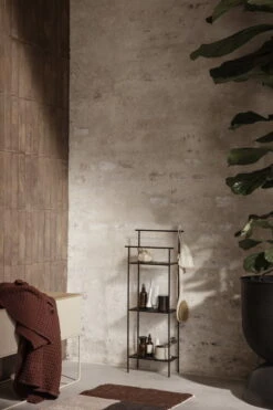 Ferm LIVING Pile Kylpyhuoneen Matto, Ruskea - Beige 9 Ferm LIVING Pile Kylpyhuoneen Matto, Ruskea - Beige -Frama Myymälämyynti 69 1217