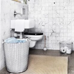 Korbo Pyykkipussi Metallikoriin Classic 80, Musta -Frama Myymälämyynti 69Korbo 80 iso