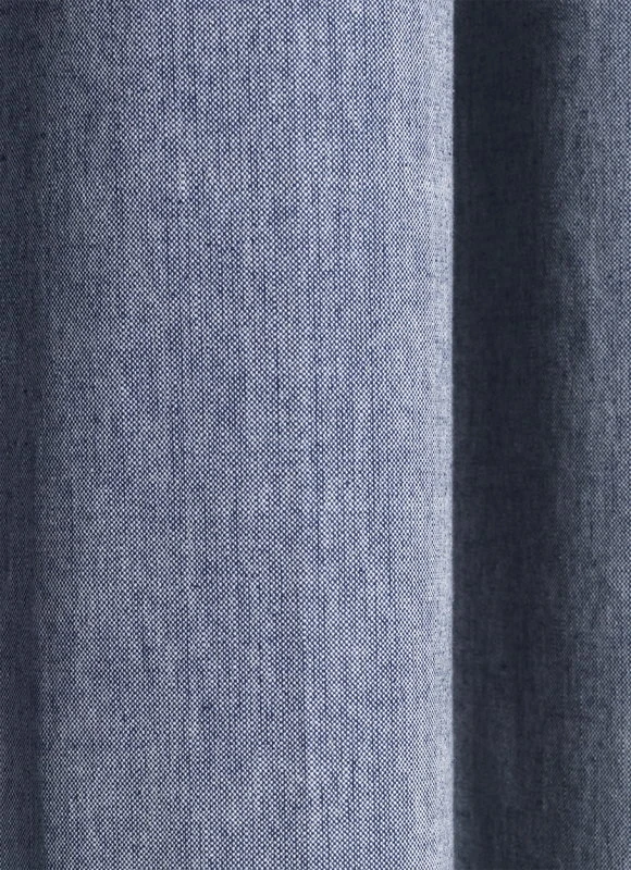 Ferm LIVING Chambray Suihkuverho, Sininen 4 Ferm LIVING Chambray Suihkuverho, Sininen - Image 2