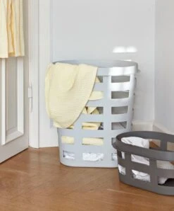 HAY Kori, S, Army -Frama Myymälämyynti Basket light grey Basket army Giant Waffle Bath Towel soft yellow