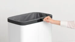 Brabantia Bo Laundry Bin Pyykkikorin Pussi, 60 L -Frama Myymälämyynti Bo Laundry Bin Bag 60L Grey 8710755200700 Brabantia VS 2