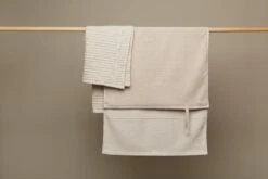 The Organic Company Big Waffle Käsipyyhe, Beige -Frama Myymälämyynti CalmToweltoGo BWHandtowel Stone