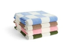 HAY Check Kylpypyyhe, Matcha -Frama Myymälämyynti Check Bath Towel family