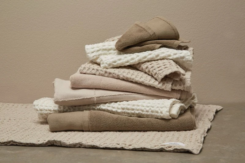 The Organic Company Big Waffle Kylpymatto, Beige 5 The Organic Company Big Waffle Kylpymatto, Beige - Image 3