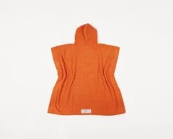 Frama Heavy Towel Poncho, Poltettu Oranssi -Frama Myymälämyynti FRAMA Poncho Packshot 2