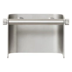 Form & Refine Arc WC-paperiteline, Teräs 11 Form & Refine Arc WC-paperiteline, Teräs -Frama Myymälämyynti FR Arc Toilet Holder Steel Front nb