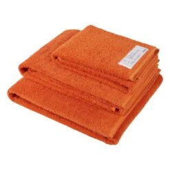 Frama Heavy Towel Käsipyyhe, 80 X 50 Cm, Poltettu Oranssi -Frama Myymälämyynti Frama Heavy Towels Burnt Orange Packshot 1