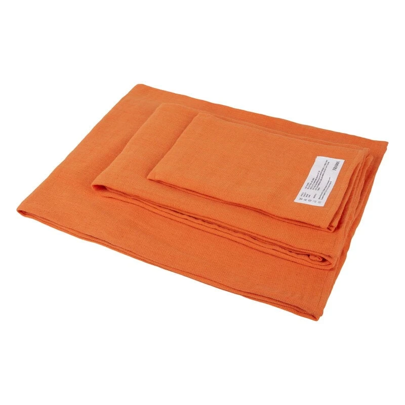 Frama Light Towel Jättipyyhe, 150 X 100 Cm, Poltettu Oranssi 6 Frama Light Towel Jättipyyhe, 150 X 100 Cm, Poltettu Oranssi - Image 4