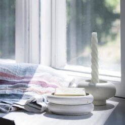 Mifuko Ovaali Saippua-astia A, Kermanvaalea -Frama Myymälämyynti LK50463 SDB8118 CA8110 SQUARE kiondot 090621 uupitirronen 74