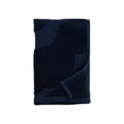 Marimekko Unikko Vieraspyyhe, Tummansininen -Frama Myymälämyynti MM 23ss unikko guest towel 30x50cm 072212 500 FR1