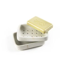 Mifuko Nelikulmainen Saippua-astia B, Kermanvaalea -Frama Myymälämyynti Mifuko soap dish B SDB8118 highres 2