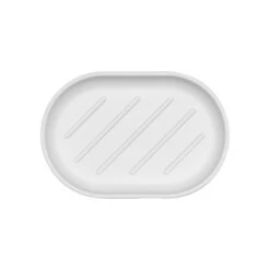 Brabantia MindSet Saippua-alusta, Mineral Fresh White -Frama Myymälämyynti MindSet Soap Dish Mineral Fresh White 8710755303340 Brabantia 300dpi 5500x5500px 6 NR 26910