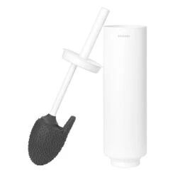 Brabantia MindSet WC-harja Ja Teline, Mineral Fresh White -Frama Myymälämyynti MindSet Toilet Brush and Holder Mineral Fresh White 8710755303029 Brabantia 300dpi 5500x7300px 6 NR 26845