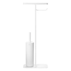 Brabantia MindSet WC-paperi- Ja Harjateline, Mineral Fresh White