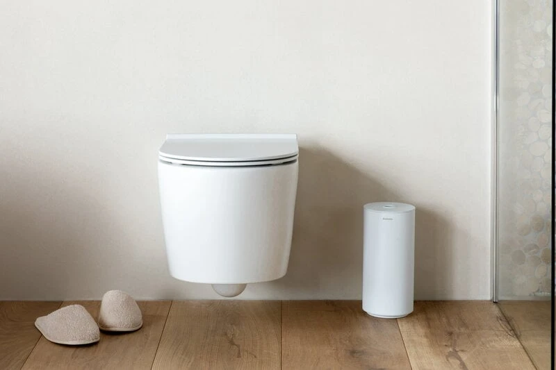 Brabantia MindSet WC-paperin Säilytysteline, Mineral Fresh White 7 Brabantia MindSet WC-paperin Säilytysteline, Mineral Fresh White - Image 6