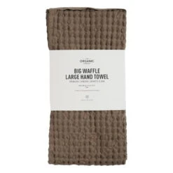 The Organic Company Big Waffle Käsipyyhe, 50 X 130 Cm, Ruskea 5 The Organic Company Big Waffle Käsipyyhe, 50 X 130 Cm, Ruskea -Frama Myymälämyynti Organic Company Big Waffle Large Handtowel Clay Box