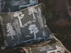 Metsä/Skogen Boletus Saunatyyny, Iso, Oliivi - Luonnonvalkoinen -Frama Myymälämyynti PB125560 1