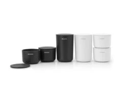 Brabantia ReNew Säilytyspurkit, 3 Kpl, Valkoinen -Frama Myymälämyynti Storage Renew Pots set of 3 White 8710755281327 Brabantia 300dpi 6244x4683px 6 NR 22045