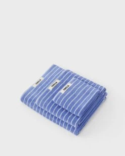 Tekla Käsipyyhe, Clear Blue Stripes -Frama Myymälämyynti TT CLS Clear Blue Stripes 3 3