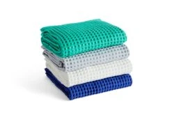 HAY Waffle Kylpypyyhe, Sininen -Frama Myymälämyynti Waffle Bath Towel family 2
