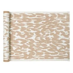 Lapuan Kankurit Jäkälä Laudeliina, 46 X 150 Cm, Valkoinen - Kaneli