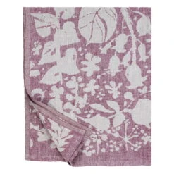 Lapuan Kankurit Villiyrtit Jättipyyhe, Pellava - Bordeaux